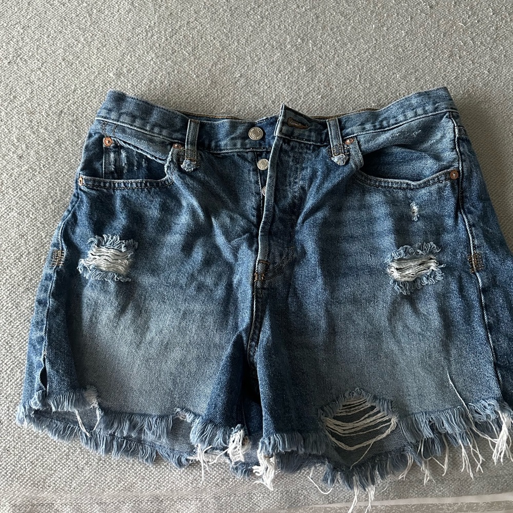 Free People Makai Denim cutoff shorts